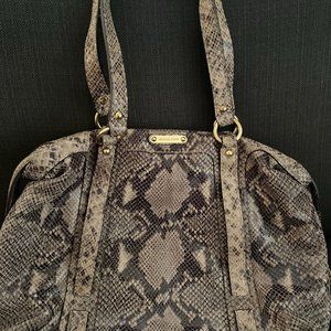 Micheal Kors Snakeskin Satchel - image 1